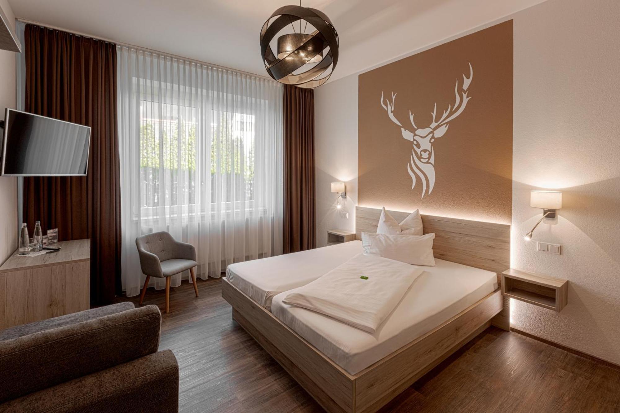 Hotel Kitz Ehemals Schlemmerhuette Langweid Bagian luar foto