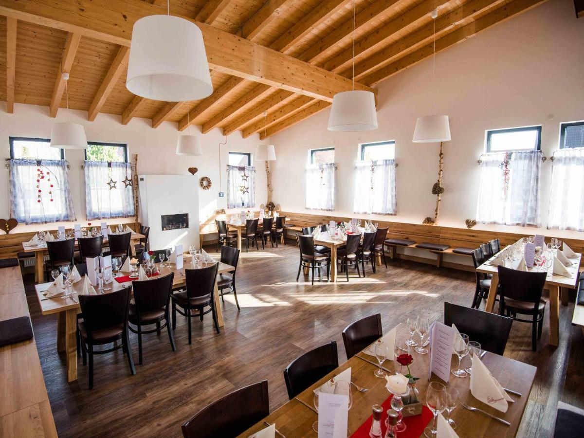 Hotel Kitz Ehemals Schlemmerhuette Langweid Bagian luar foto